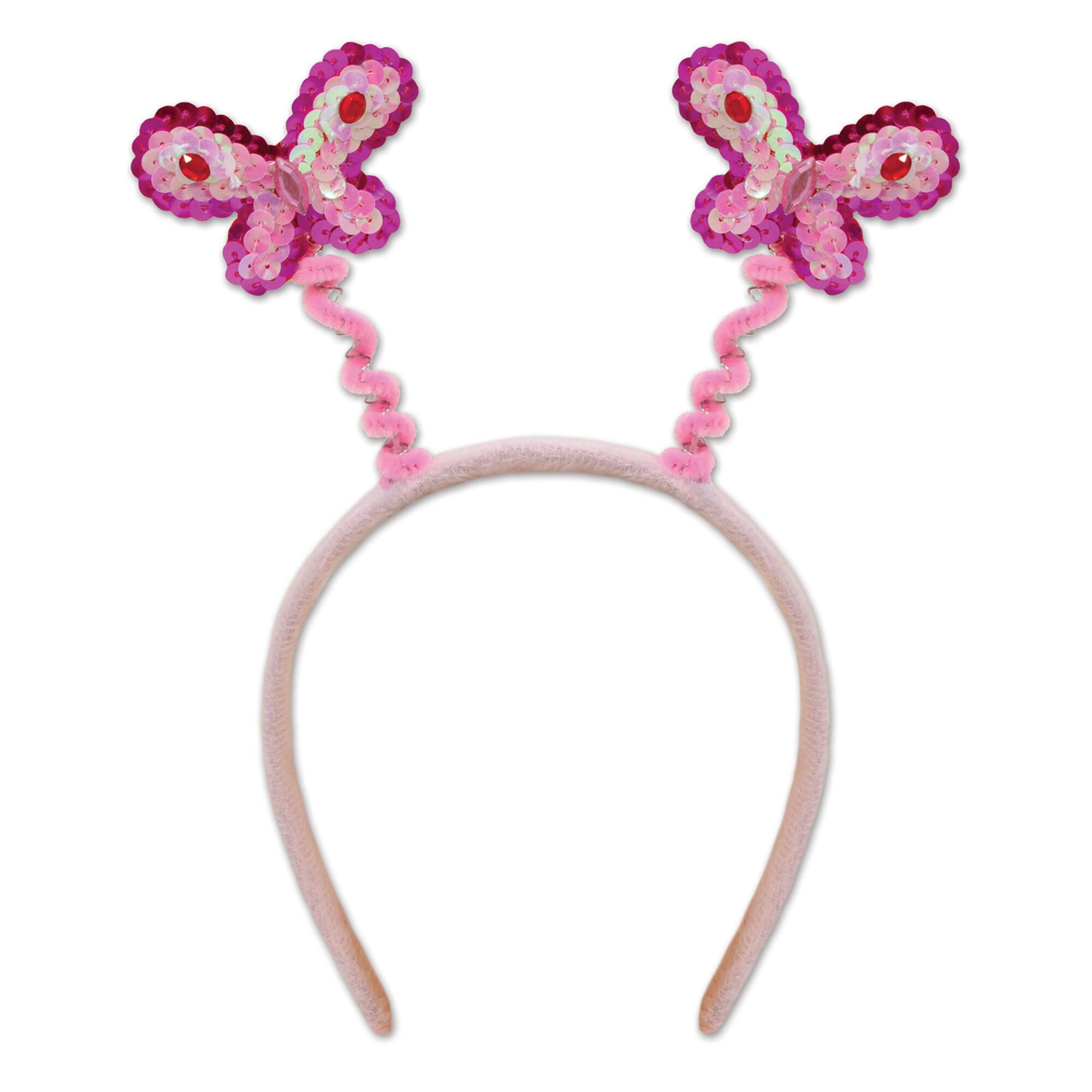 Beistle Adult Sequined Butterfly Boppers, 2ct.